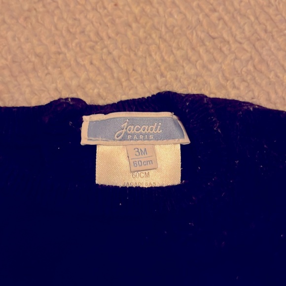 Jacadi onesie sweater with bunny - size 3 months - Picture 3 of 3